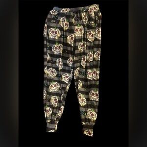 Sugar skulls joggers with pockets